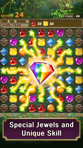 Jewels Jungle : Match 3 Puzzle banner