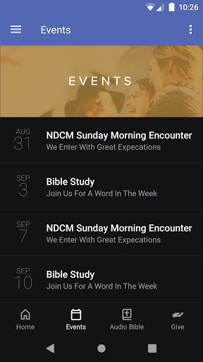NDCMConnect Screen 3