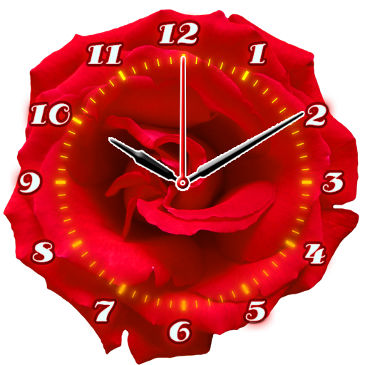 Rose Flower Clock 1.9 Icon