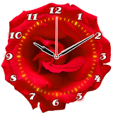 Rose Flower Clock icon