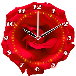 Rose Flower Clock: Download & Review