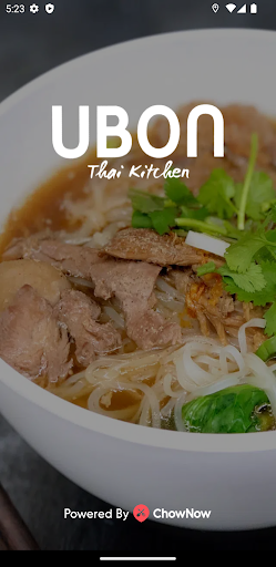 Android application Ubon Thai Kitchen screenshort