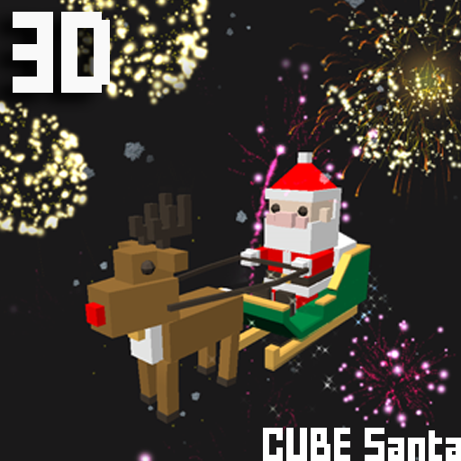 CUBE Santa 3D LWP 1.0.1 Icon