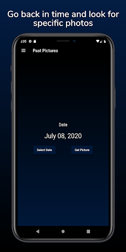 Astronomy Picture of the Day Screen 3