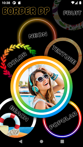Screenshot of DP Border Profile Pic Editor