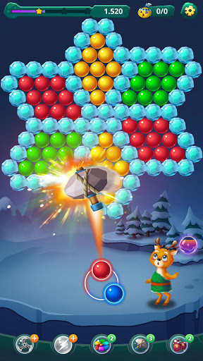 Bubble shooter - Super bubble game androidhappy screenshots 2