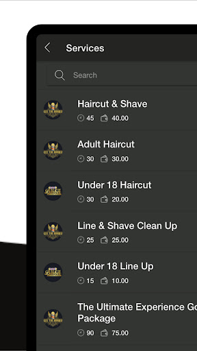 Kee The Barber Screen 3