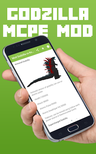 Android application Mod Godzilla vs Kong for MCPE screenshort