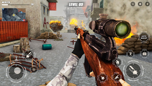 WW2 Sniper Shooting: War Games Screen 2