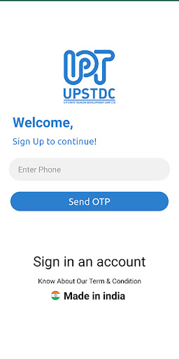 UPSTDC Hotels, Tour Package, T Screen 2