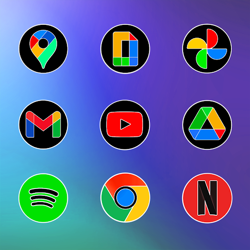 MIUl Circle Fluo - Icon Pack - Personalization - apps