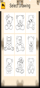 Teddy Bear Coloring
