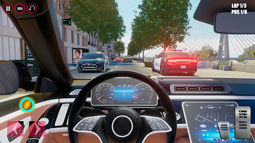 Jeux de voiture courses sim screenshots apk mod 5
