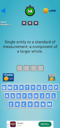 Guess The Word Screen 2