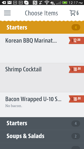 Killens Steakhouse Screen 3