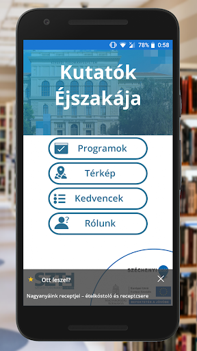 SZTE Kutatók Éjszakája Screen 2