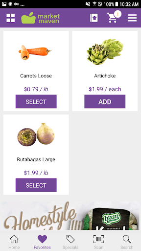 Market Maven Screen 3
