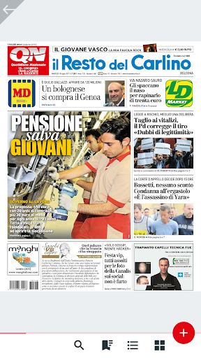 Android application Quotidiano Nazionale screenshort
