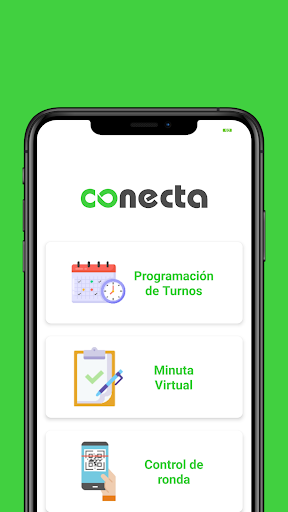 Android application Conecta screenshort