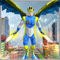 Flying Superhero War Superhero Games 2020