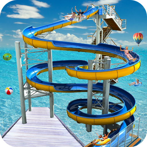 Water Park Slide Surfers Games  Icon