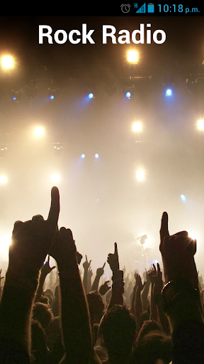 Android application Rock Radio screenshort