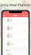 screenshot of Daily Meal Planner