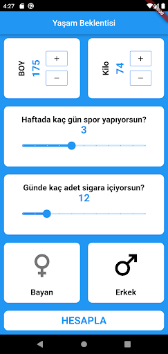 Yaşam Hesabı (Develop Version) Screenshot 1 - AppWisp.com
