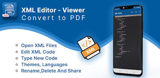 XML Editor - XML Reader Opener