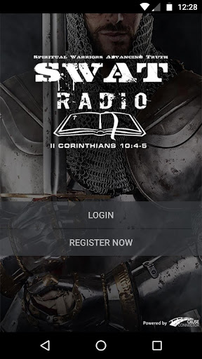 Android application SWAT Radio screenshort