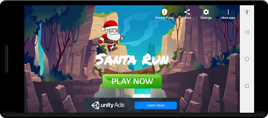 Santa Run- Endless runner game
