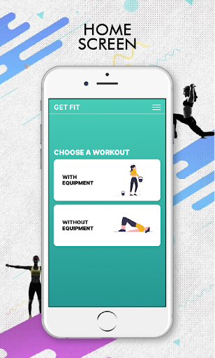 GetFit Home Gym & Workout Screen 2