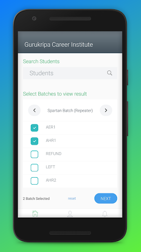 Android application Team GCI screenshort