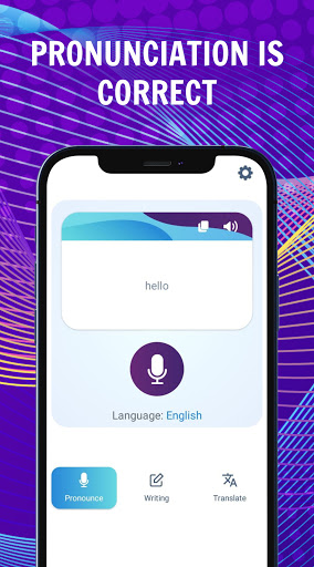 Correct spelling English learning app