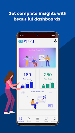 Android application Quixy screenshort