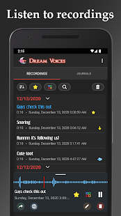 Dream Voices - Sleep Recorder Screenshot