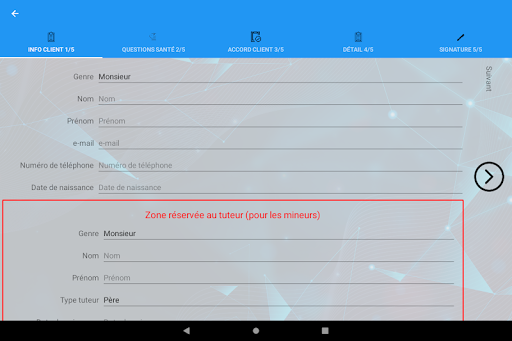 Piercing App Consent Screen 3