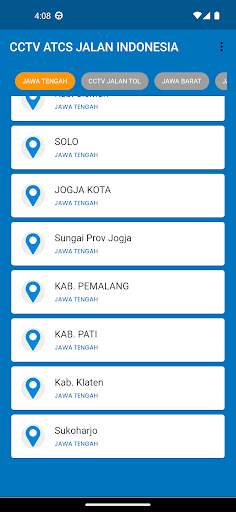 Android application CCTV ATCS Indonesia Lengkap screenshort