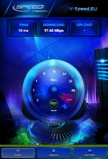 V-SPEED Speed Test Schermata