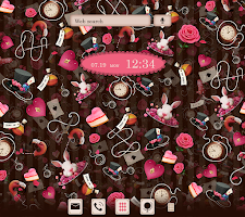 screenshot of Dark Alice in Wonderland Theme