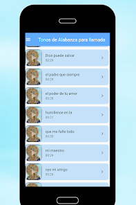Captura 10 Tonos de Alabanza para llamada android