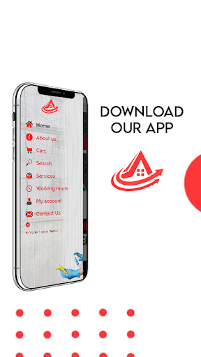 Android application Home Cleaning C.C screenshort