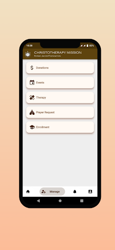 Christotherapy Mission Screen 3