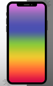 Screenshot 4 Fondo de pantalla de arcoiris android