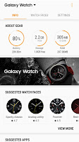 screenshot of Galaxy Watch Plugin