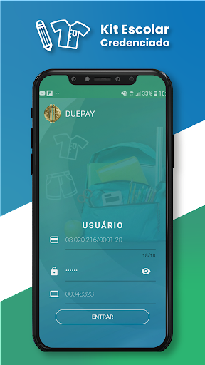 Android application Kit Escolar Credenciado screenshort