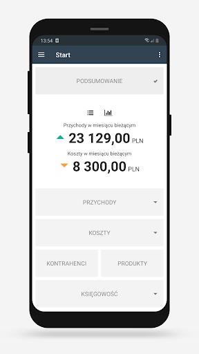 Android application INTAXO Invoicing screenshort