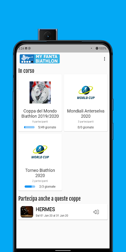 Android application My Fantabiathlon screenshort