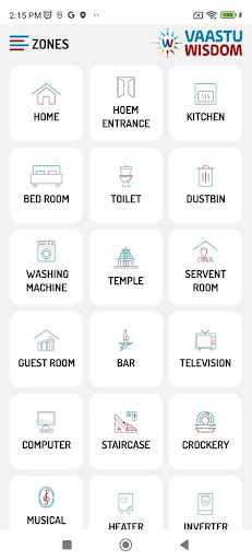 Android application Vaastu Wisdom in ENG/GUJ/HINDI screenshort