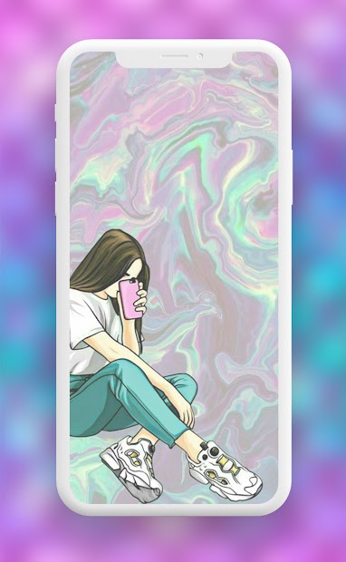 Captura de Pantalla 7 Girly Wallpaper - Cute Wallpapers For Girls android